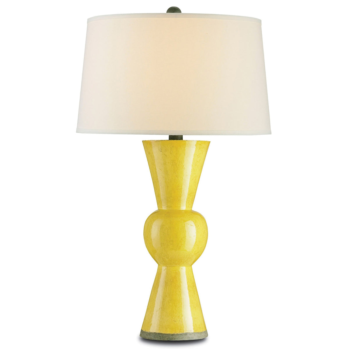 Upbeat Yellow Table Lamp