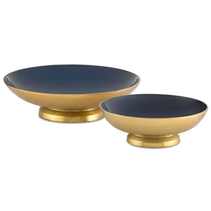 Varu Navy Bowl Set of 2