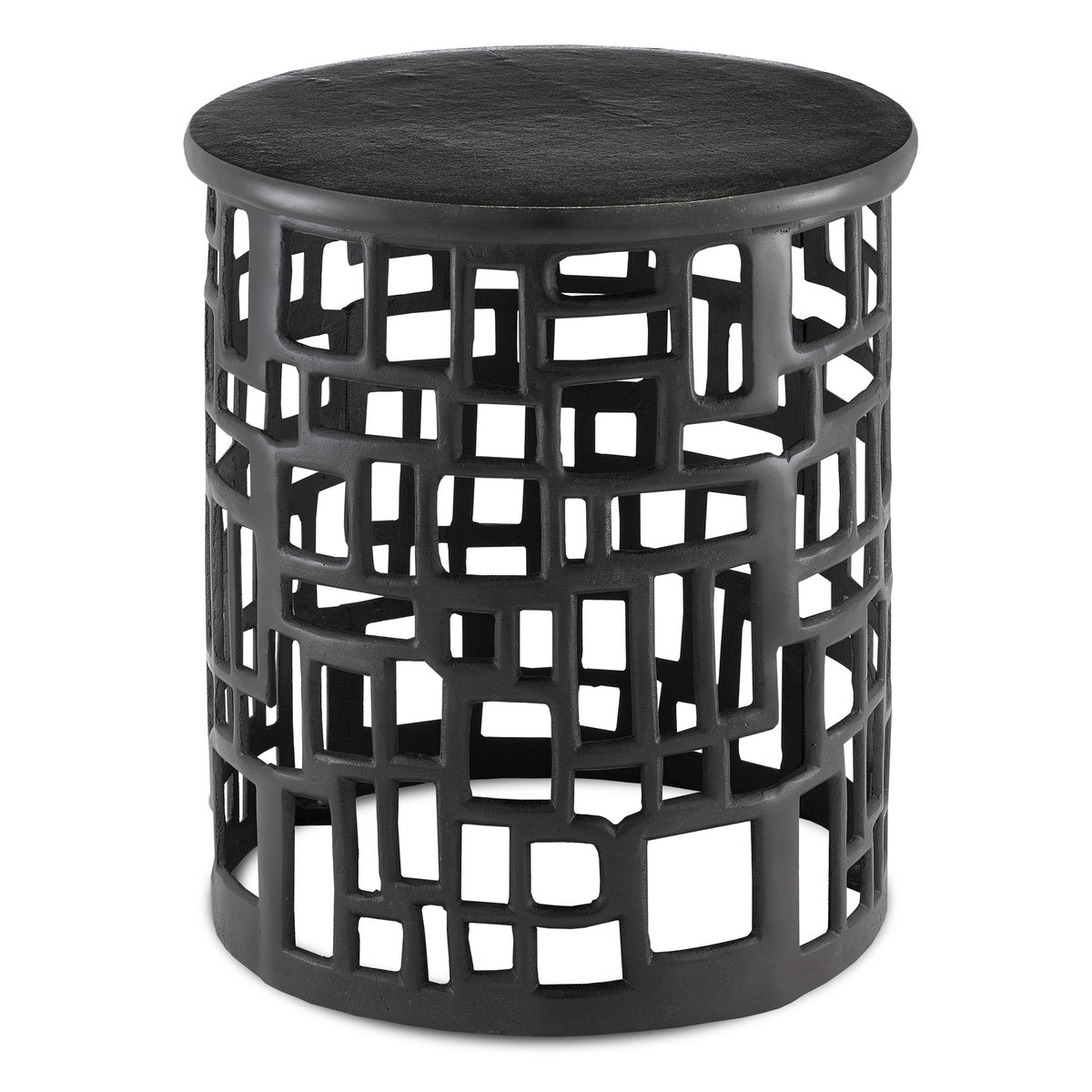 Wasi Black Accent Table