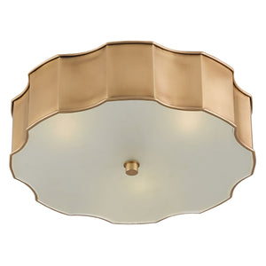 Wexford Brass Flush Mount