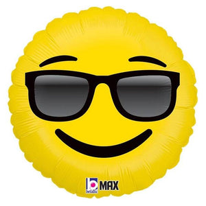 Sunglass Emoticon foil balloon