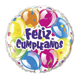 Feliz Cumpleaños foil balloon