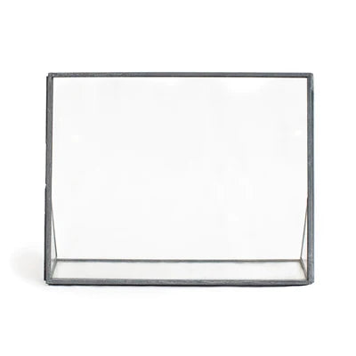 Standing Zinc Glass Frame - Horizontal