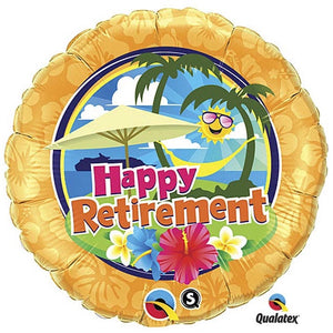 Happy Retirement foil balloon