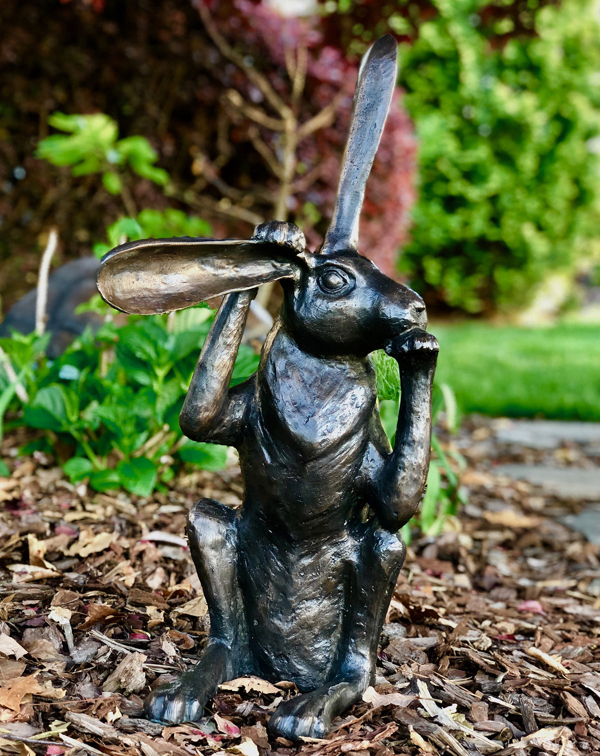 Bronze Pondering Bunny