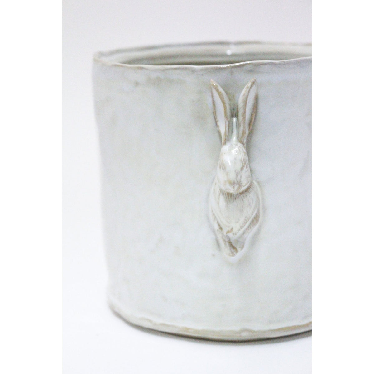 Rabbit Planter with Tray