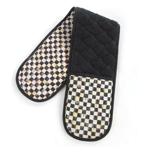 Courtly Check Double Oven Mitt