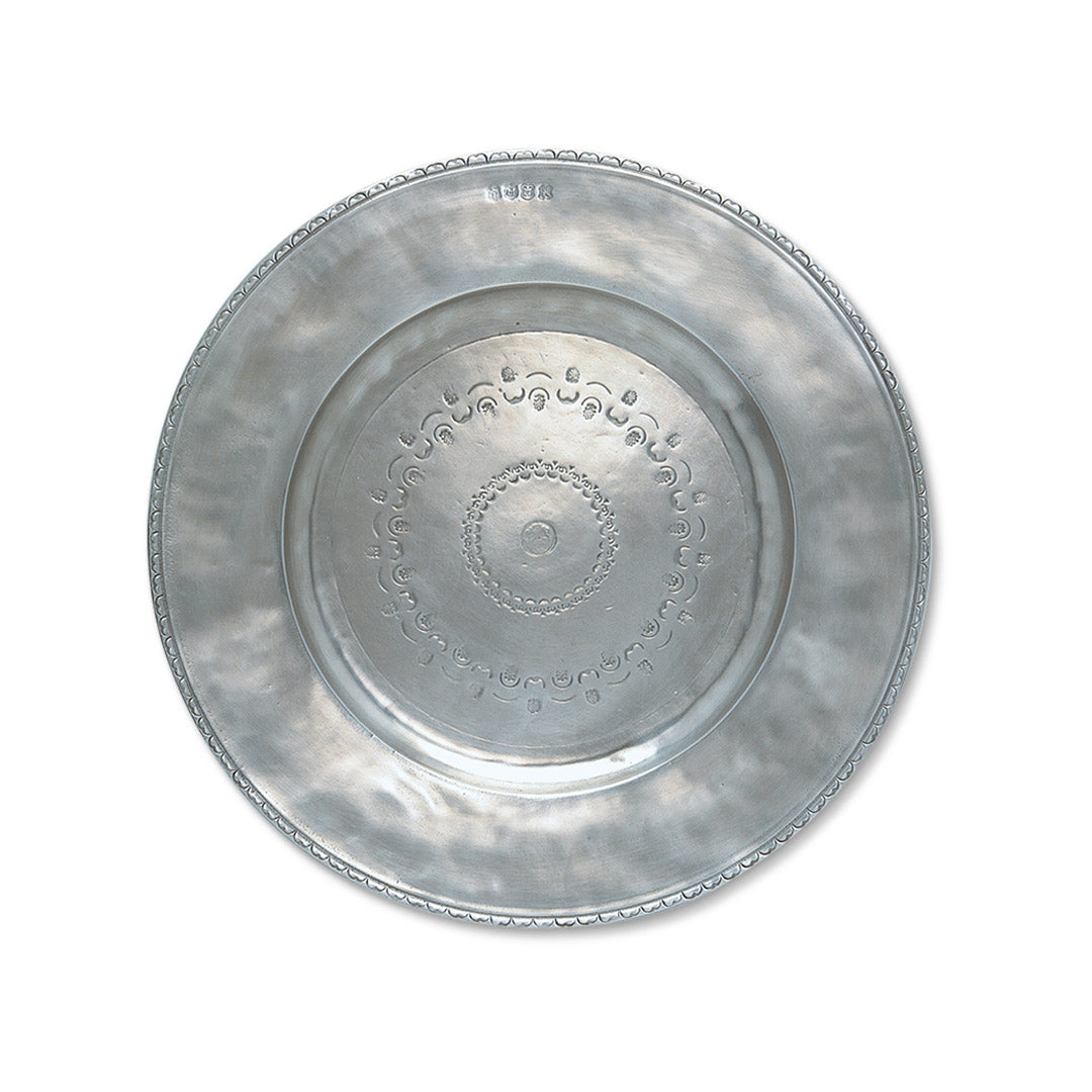 Engraved Round Platter, Large