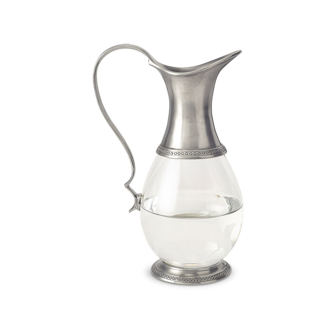 Glass Pitcher with Handle