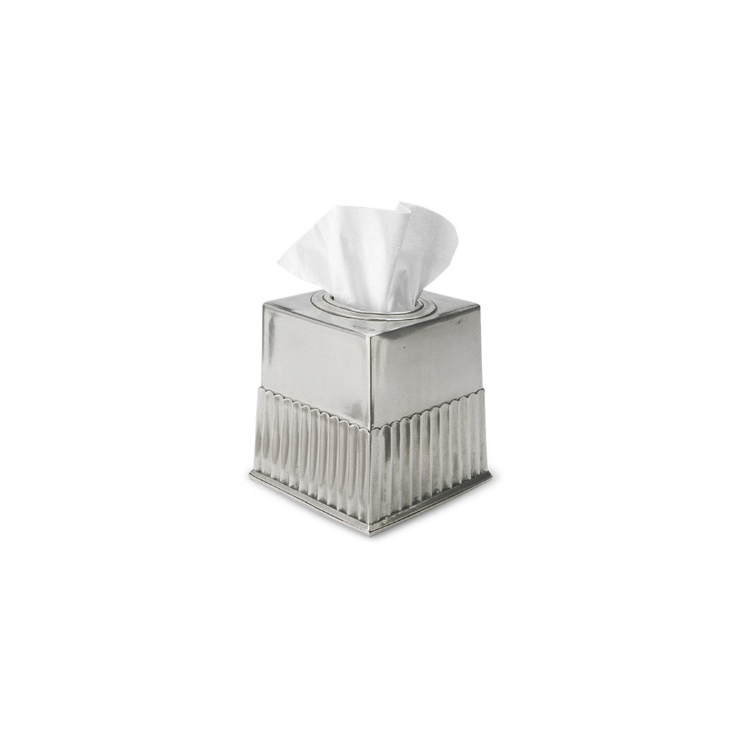 Pewter hot sale tissue box