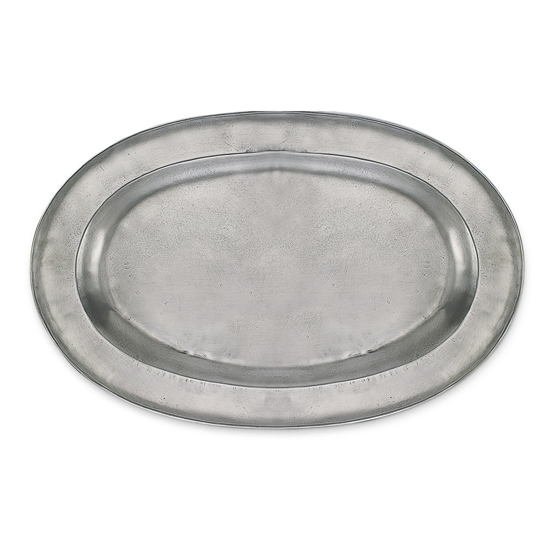 Wide Rimmed Oval Platter