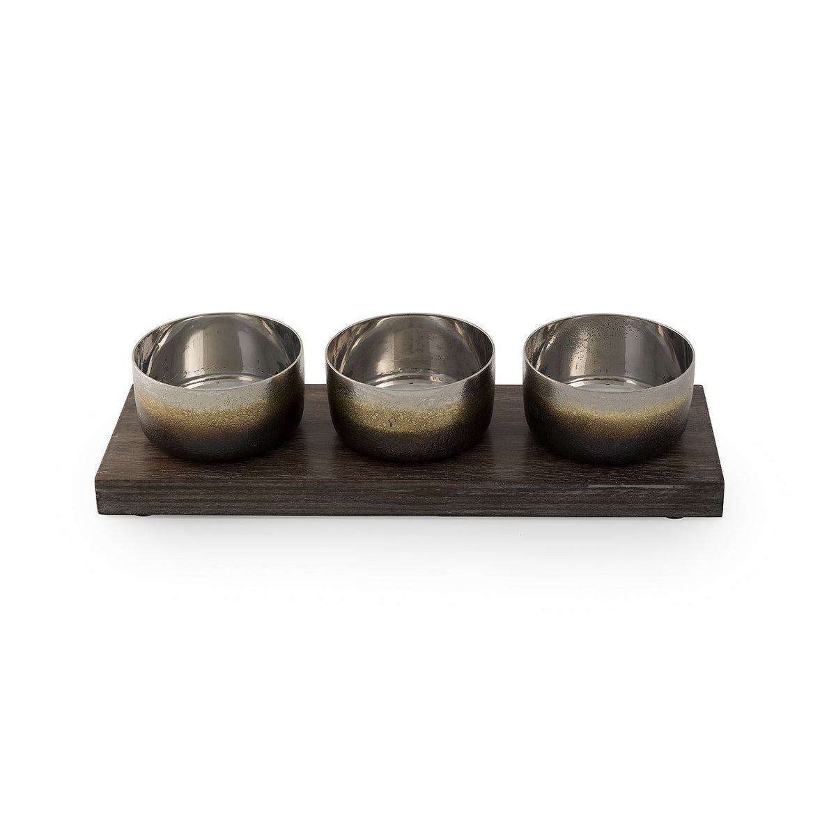 Torched Triple Bowl Set