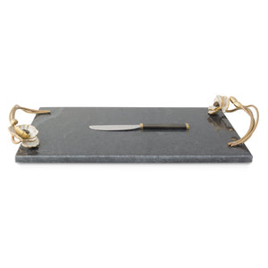 Anemone Large Cheese Board w/ Knife