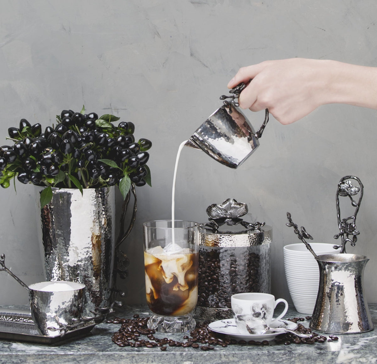 Black Orchid Canister