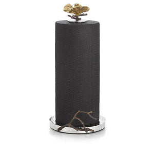 Butterfly Ginkgo Paper Towel Holder