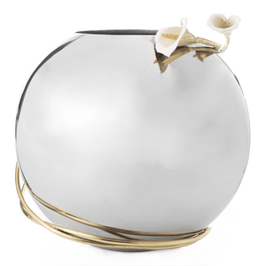 Calla Lily Large Rose Bowl Vase