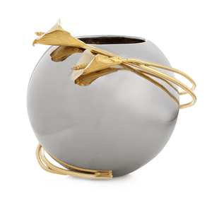 Calla Lily Rose Bowl Vase