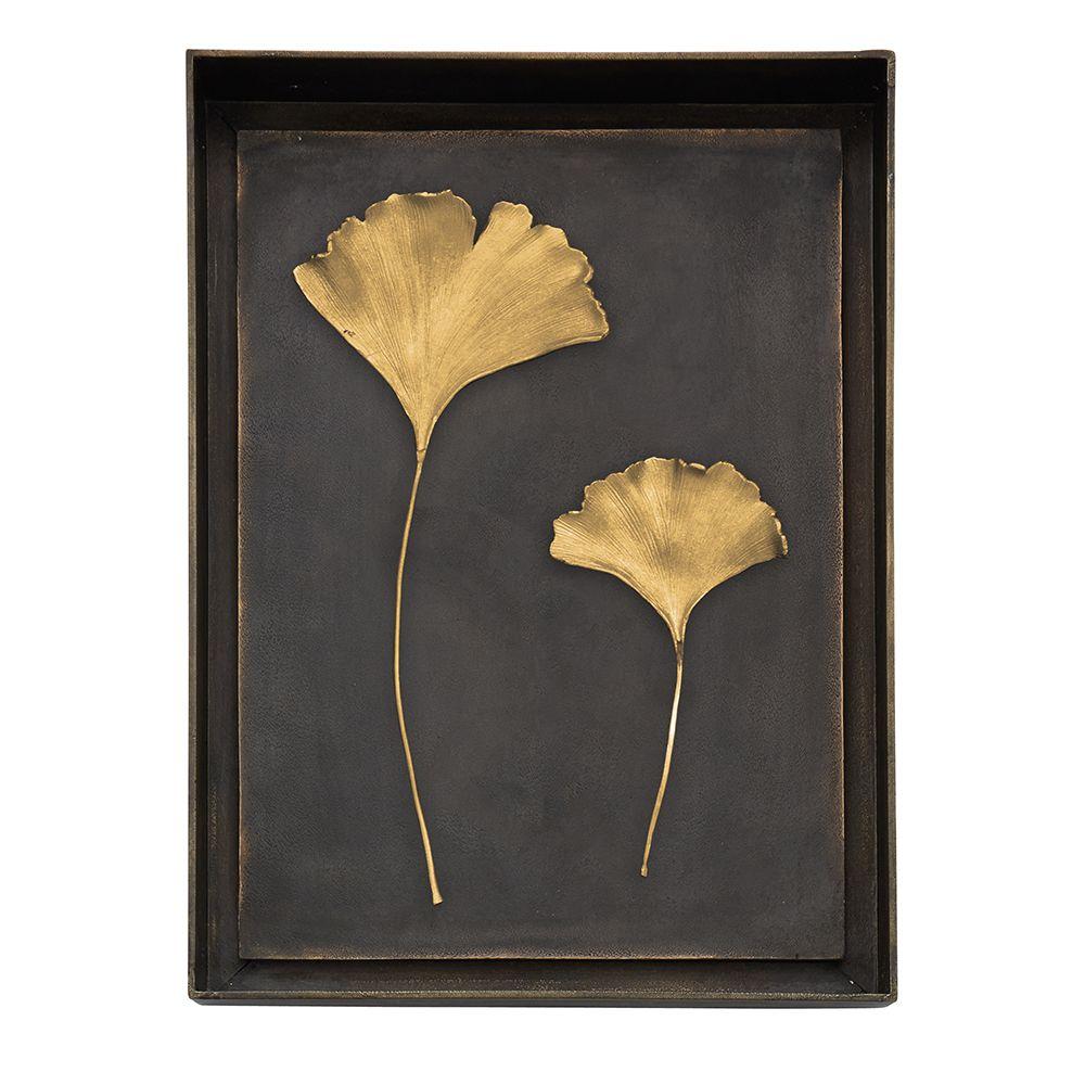 Ginkgo Leaf Shadow Box