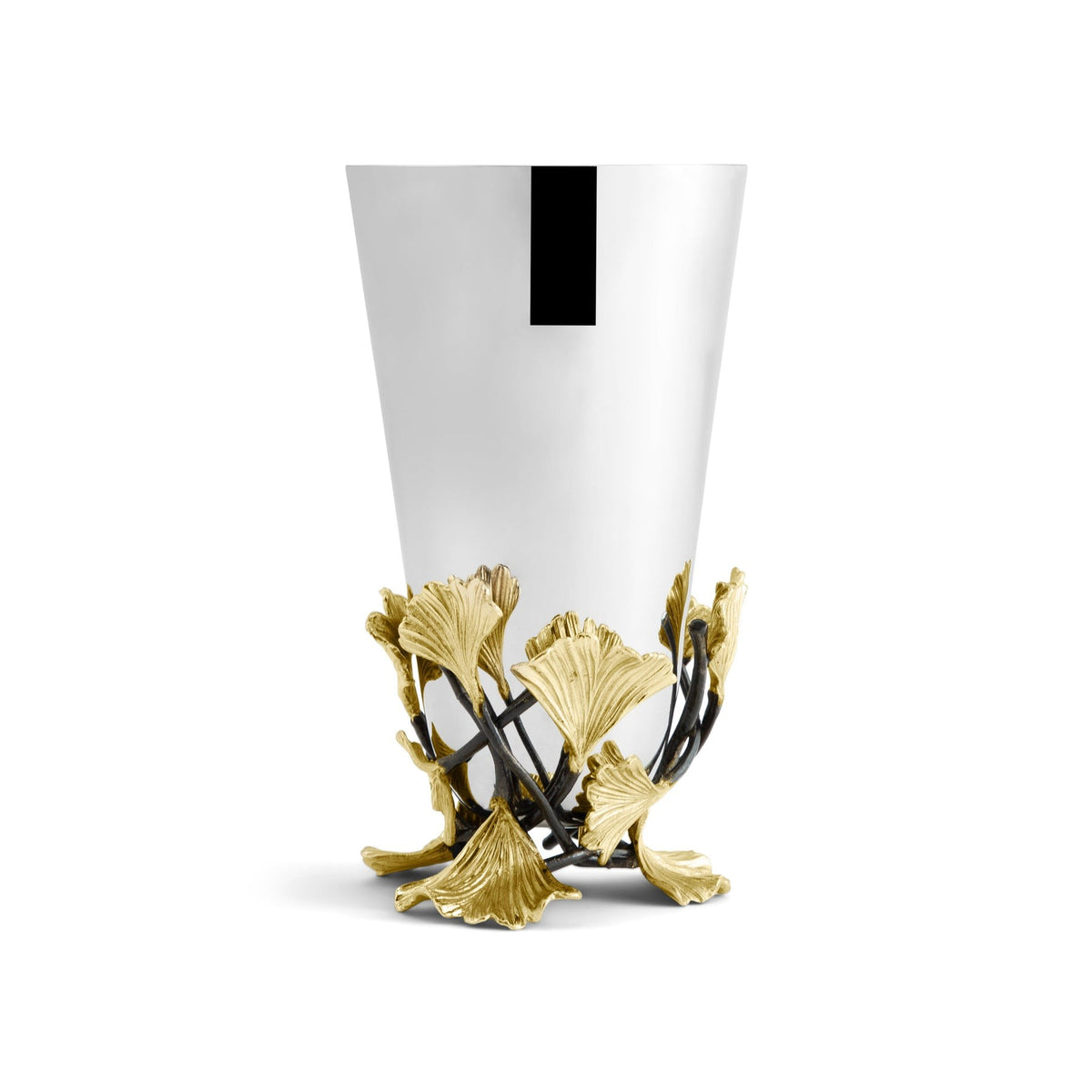 Golden Ginkgo Medium Vase