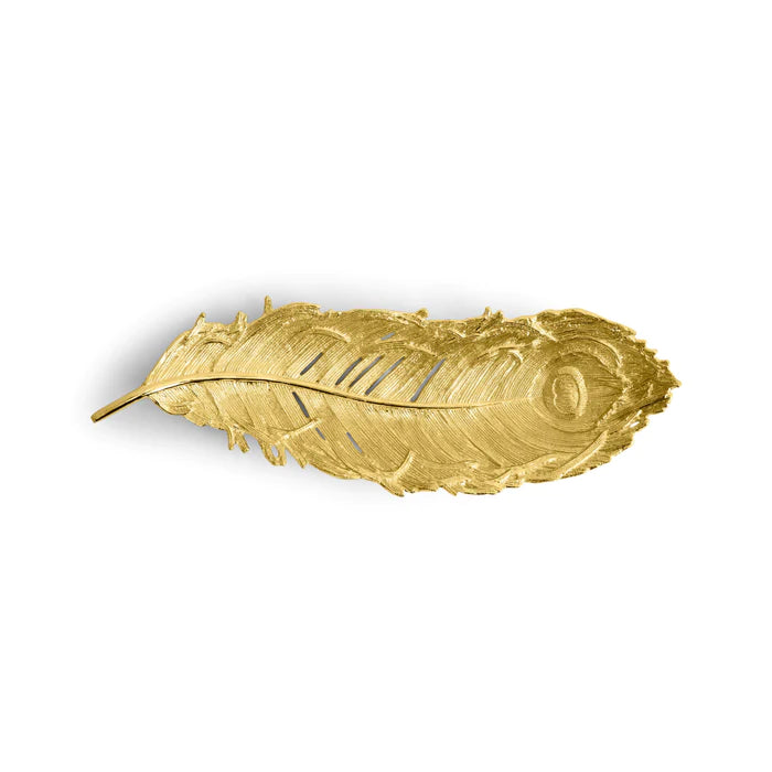 Plume Tray Gold