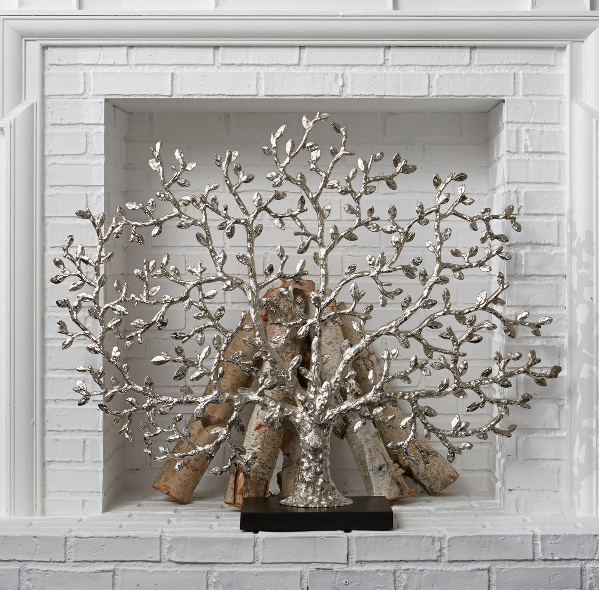 Tree of Life Decorative Fireplace Screen