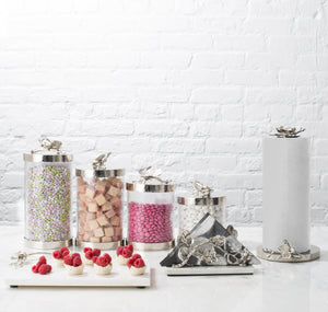 White Orchid Canister