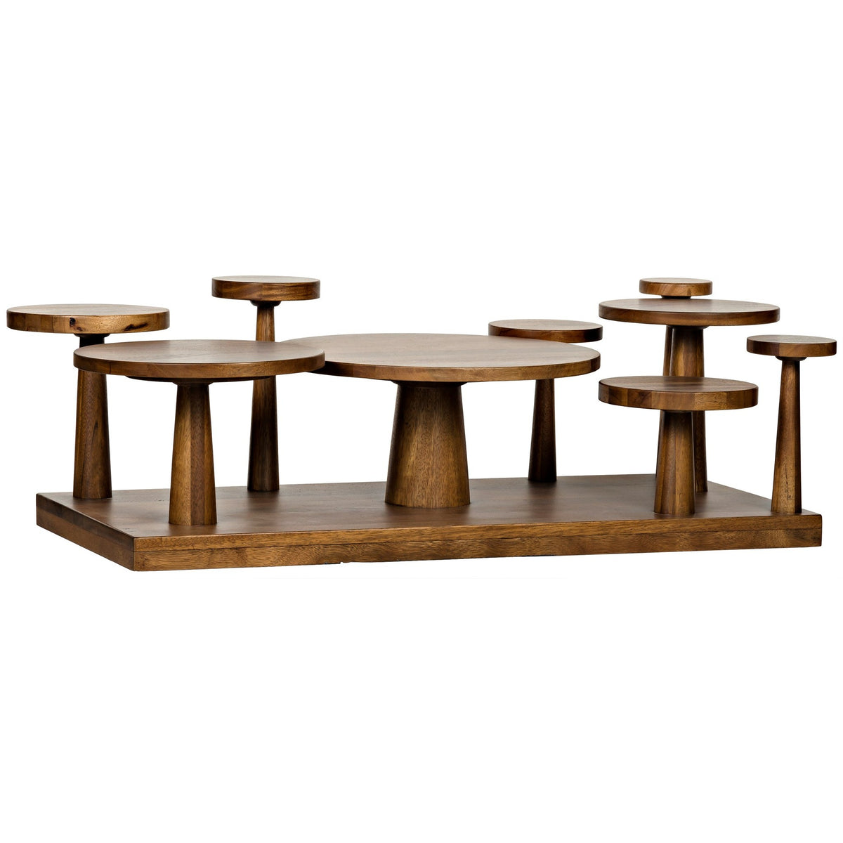 Anvil Coffee Table - Dark Walnut