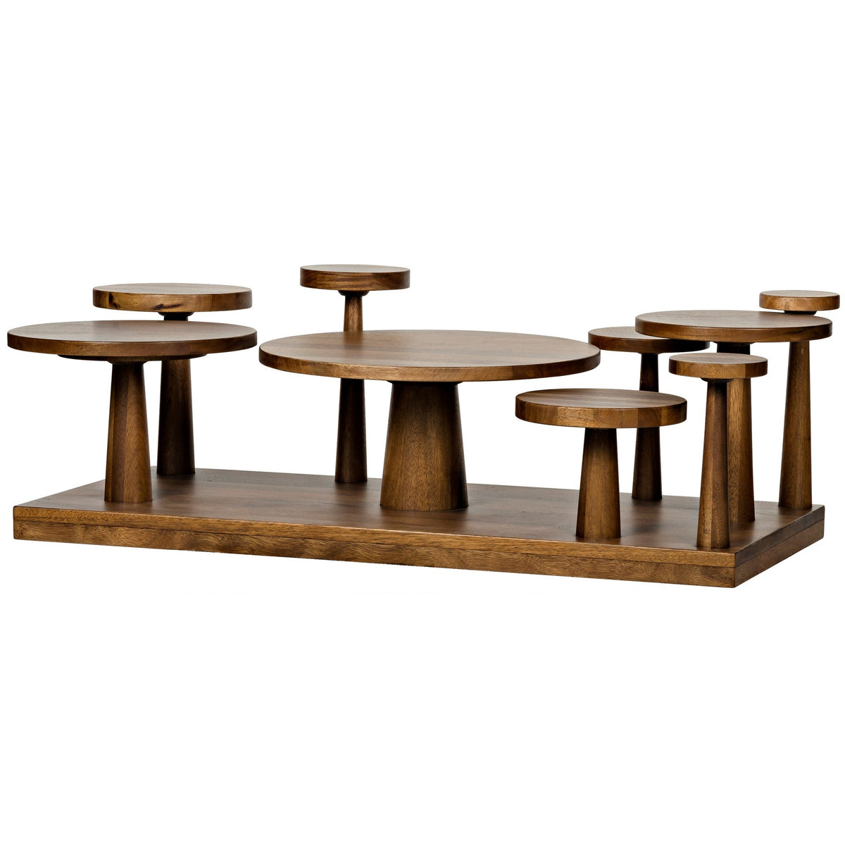 Anvil Coffee Table - Dark Walnut