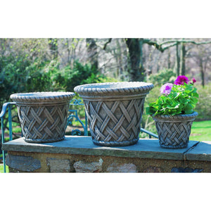 English Weave Small Planter