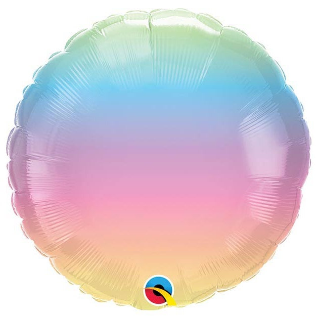 Pastel foil balloon