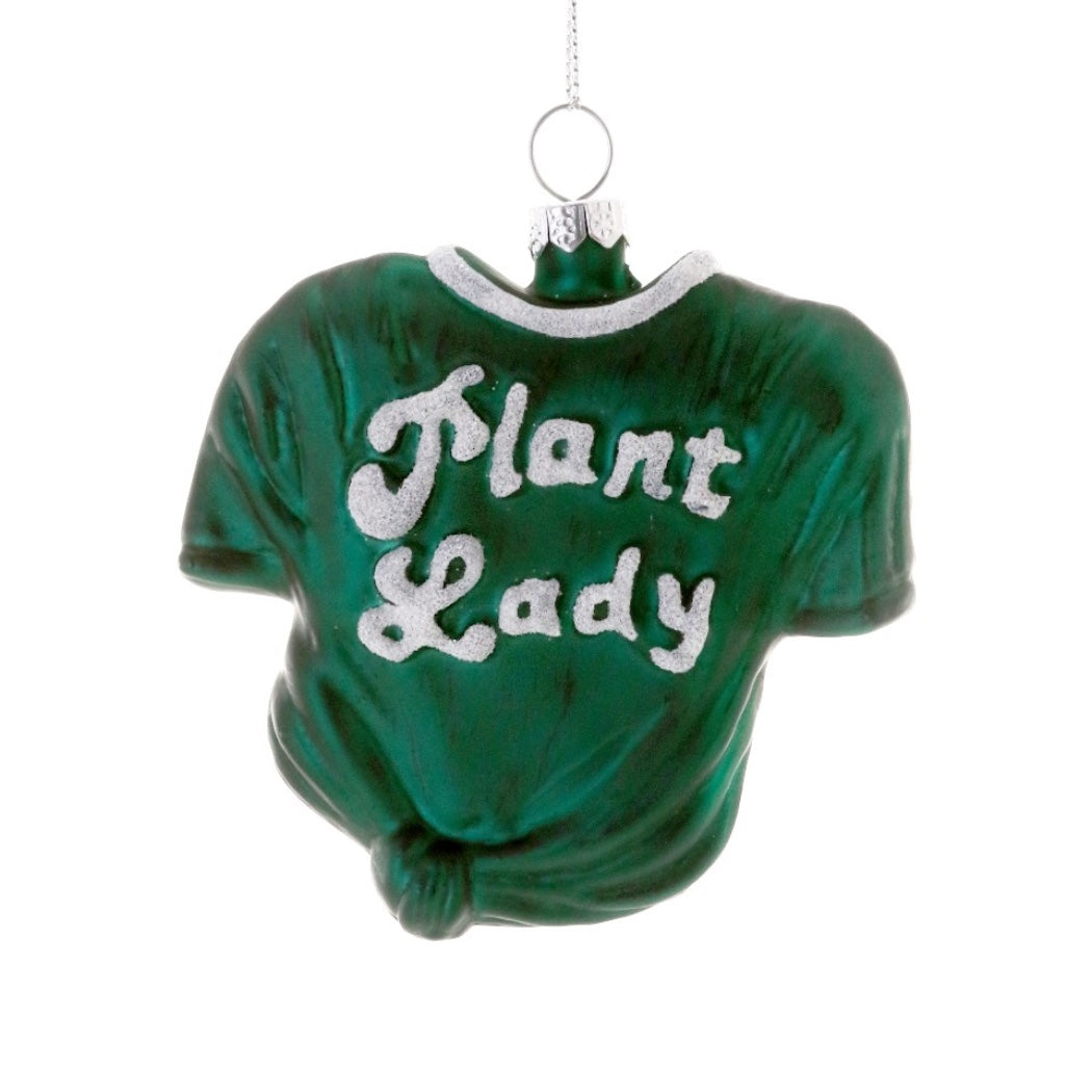 Plant Lady T-Shirt Ornament