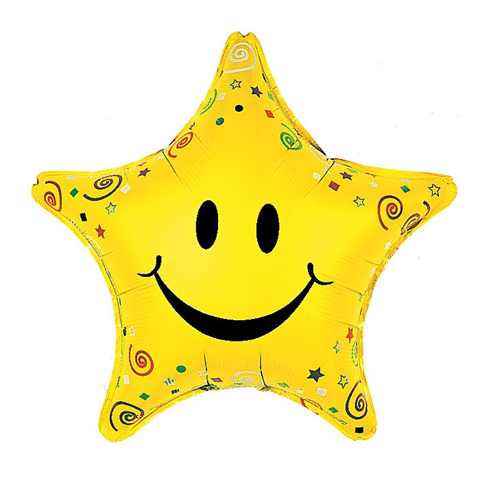 Smiley Face Star