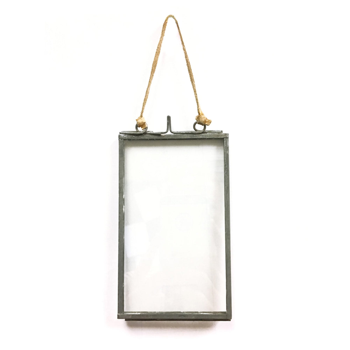 Zinc Glass Frame - Vertical