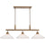 Brookdale Industrial 3 Light Linear Chandelier