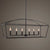 Clayton 6 Light Linear Chandelier
