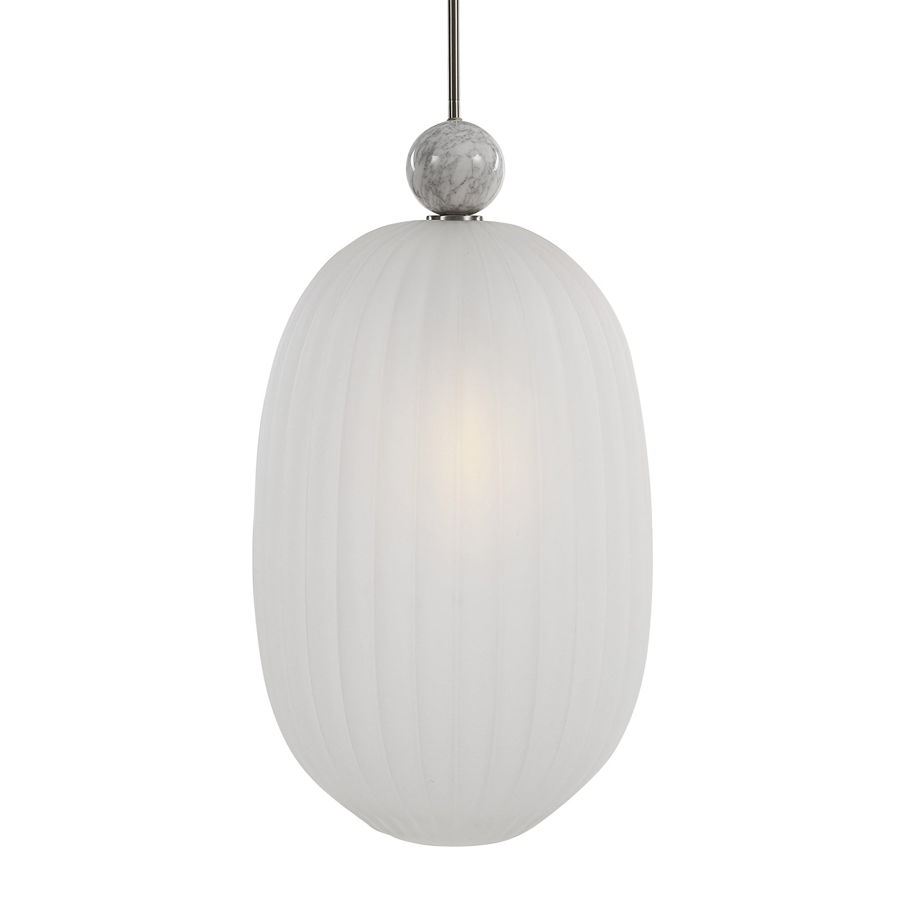 Crme Oversized 1 Light Pendant