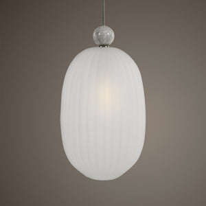 Crme Oversized 1 Light Pendant