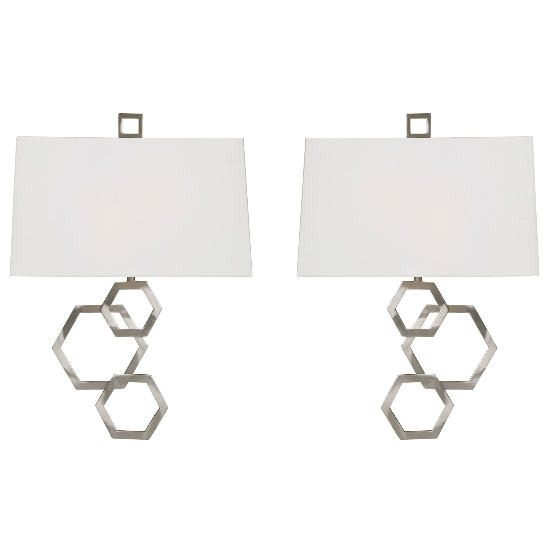 Deseret Nickel 2 Light Sconce S/2