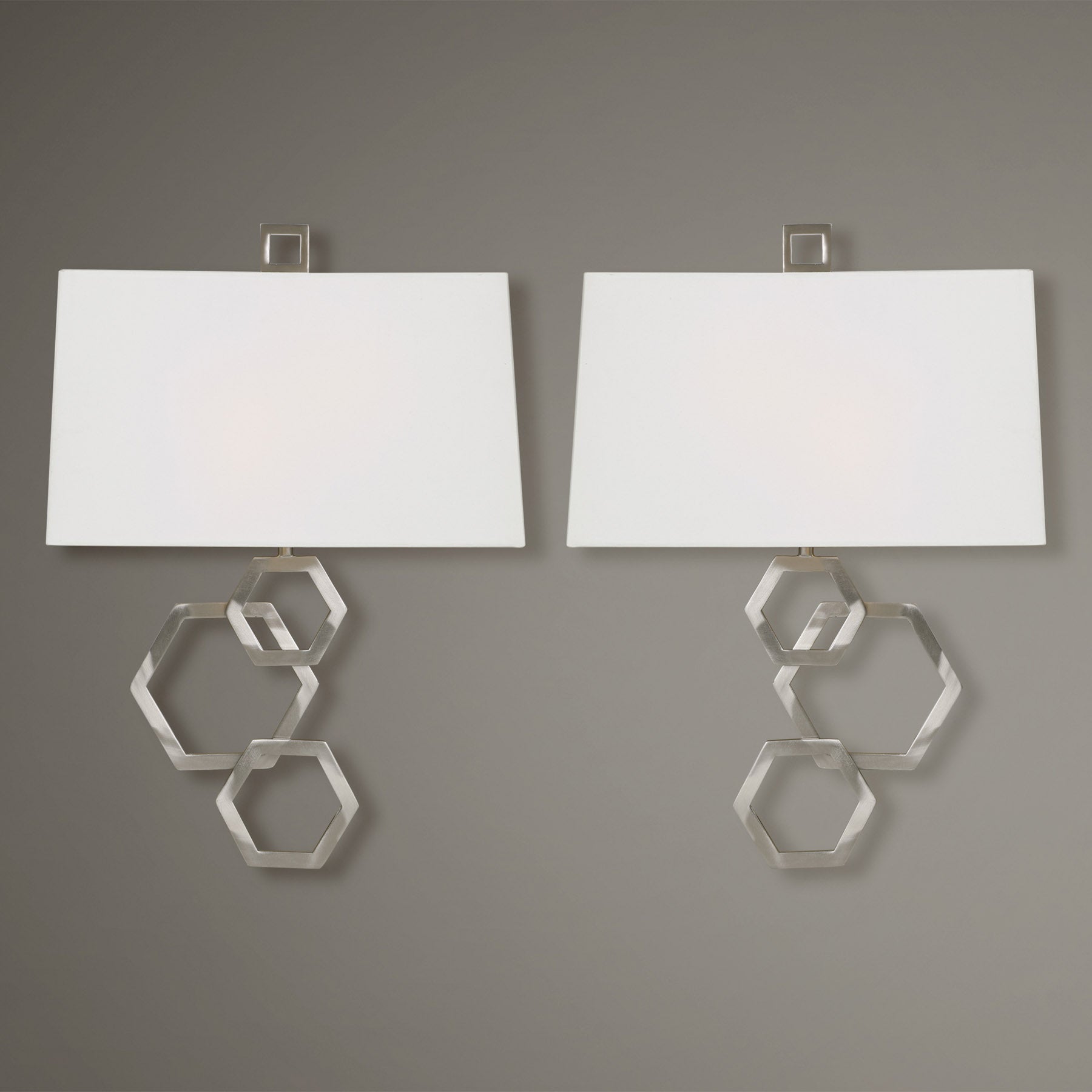 Deseret Nickel 2 Light Sconce S/2