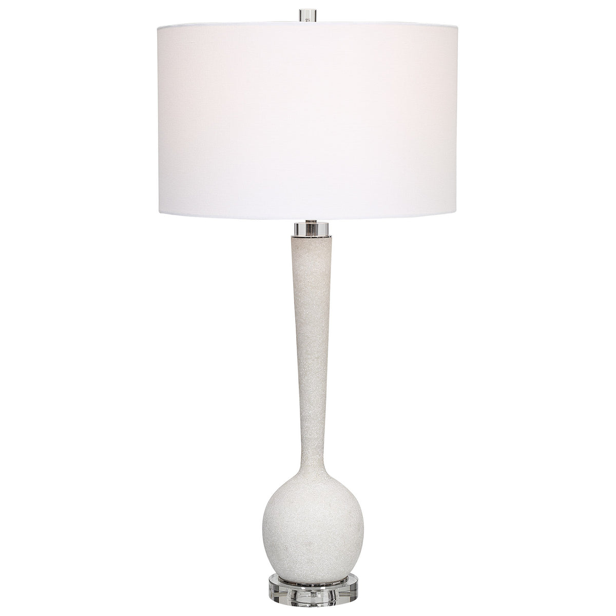 Kently White Marble Table Lamp