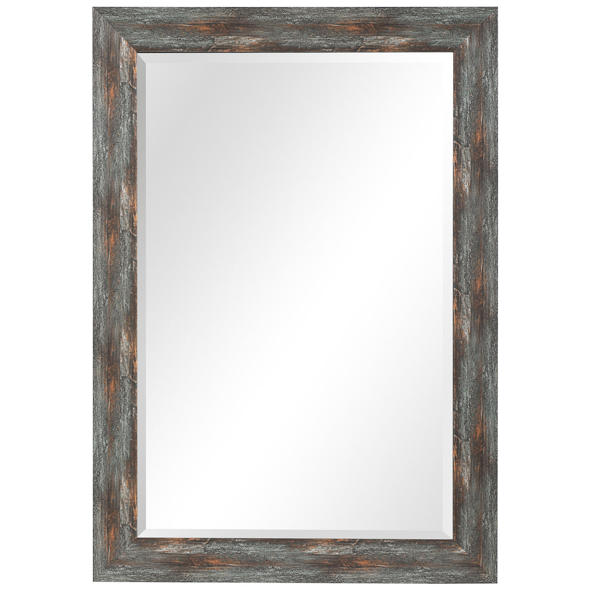 Owenby Rustic Silver &amp; Bronze Mirror