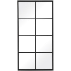 Rousseau Iron Window Mirror