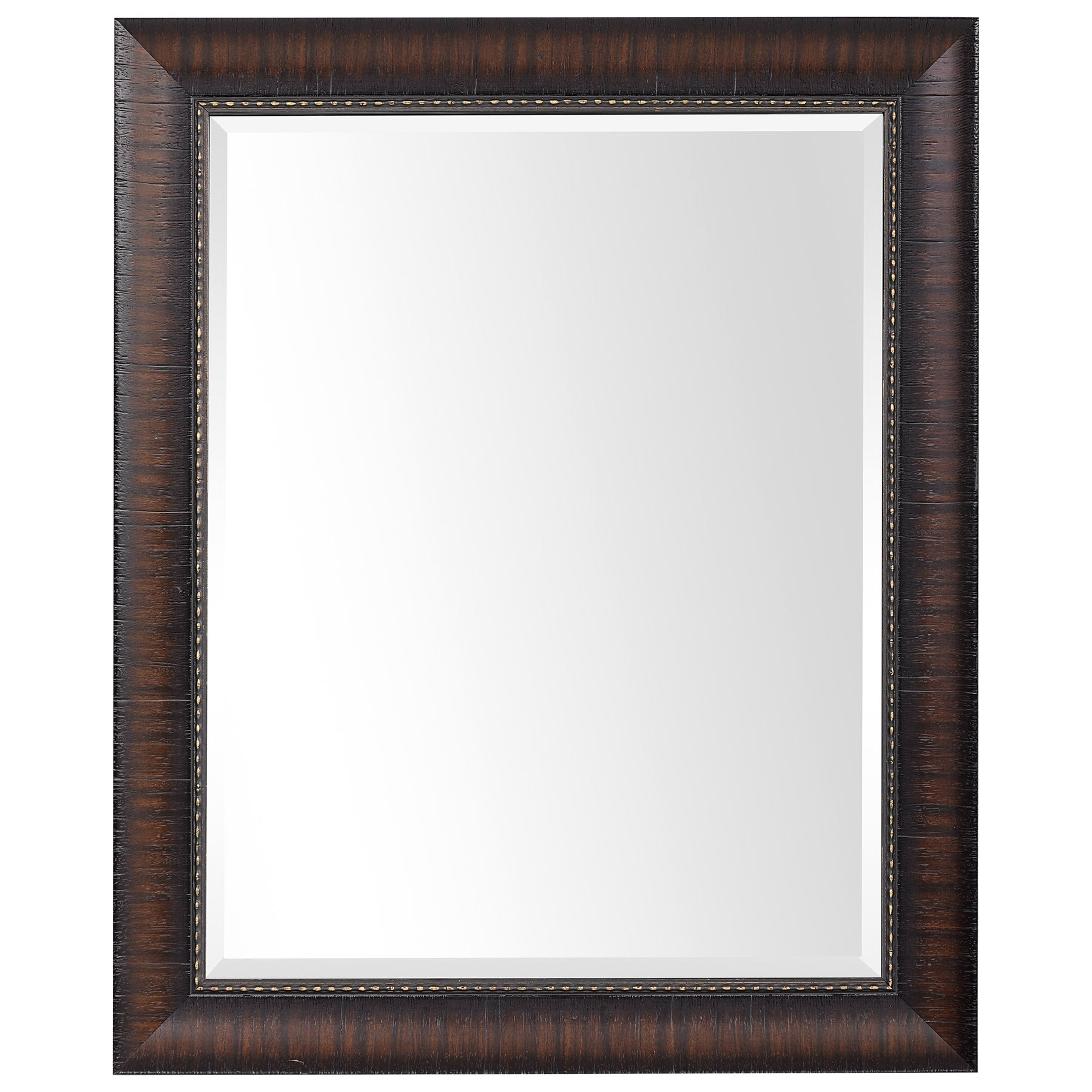 Wythe Burnished Wood Mirror