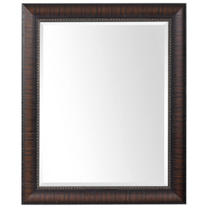 Wythe Burnished Wood Mirror